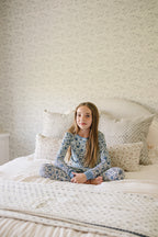 Bluebell Pointelle Bamboo Lounge Set