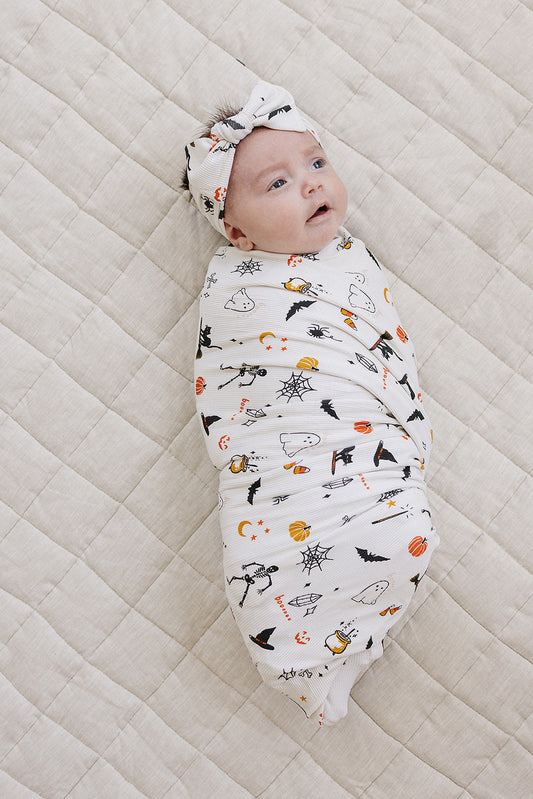 Halloween Bamboo Stretch Swaddle