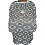 Southwest Aztec Ribbed Bamboo Multi-Use Cove