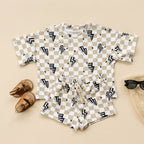 Summer Bolts Shorts Set