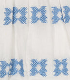 Mini Capucine Girls' Coverup Blue Embroidery