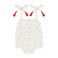 Zoe Baby Romper Confetti Swiss Dot