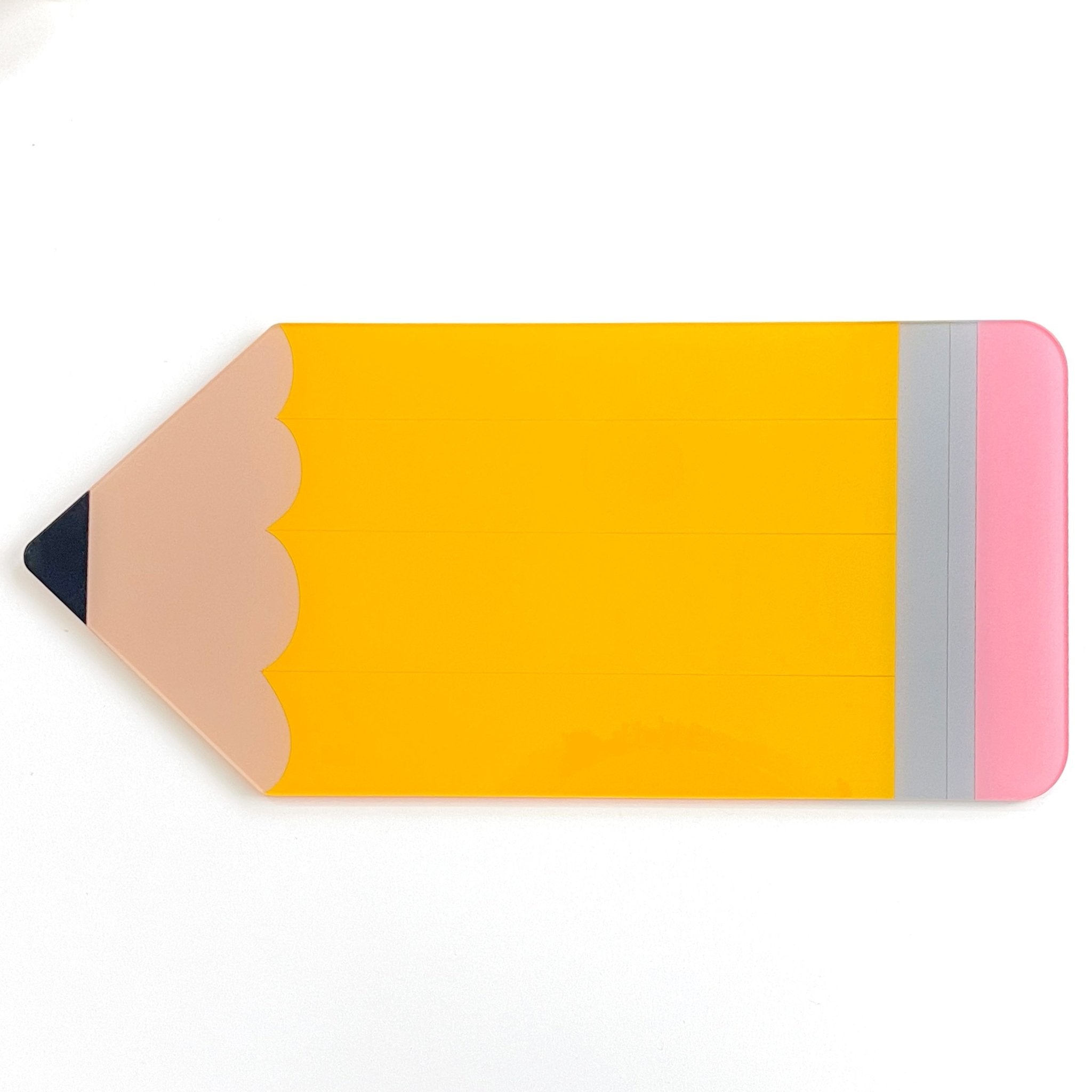 Acrylic Pencil Charcuterie Board or dry erase board - Blissfully Lavender BoutiqueKailo Chic