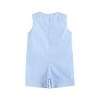 Blue Gingham Shortalls – All American Boy