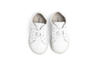 All White KidsLeather Sneakers - Blissfully Lavender BoutiquePiper finn