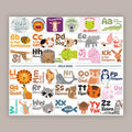 Animal Alphabet (Sticker Sheet) - Blissfully Lavender BoutiqueIvy + Cloth