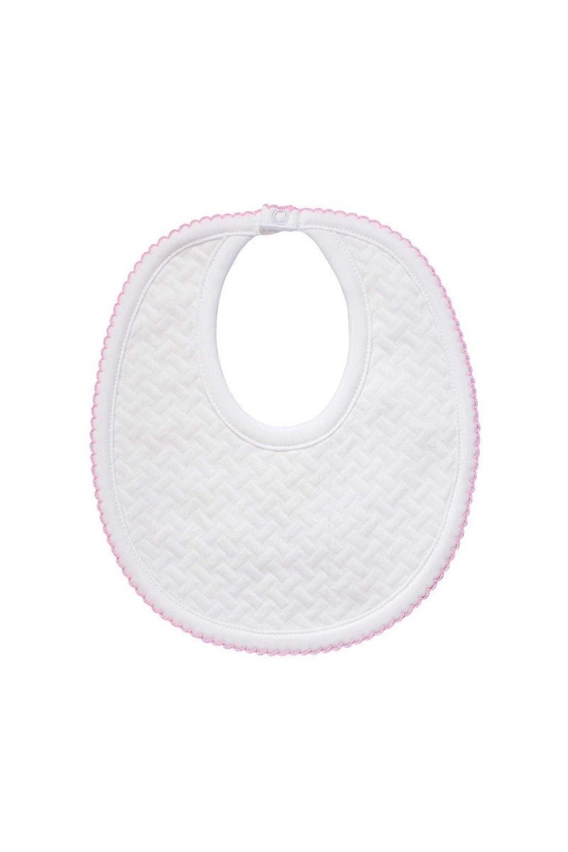 Baby Basket Weave Pima Cotton Bib - Blissfully Lavender BoutiqueNella Pima