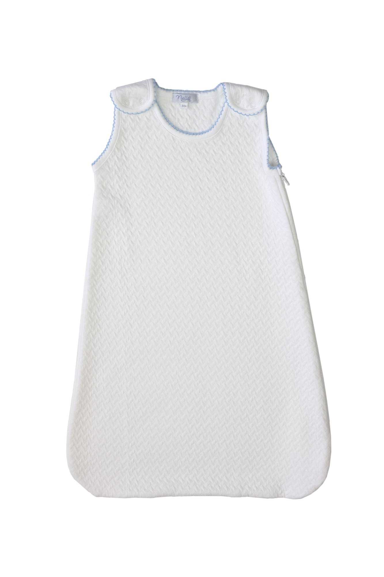 Baby Basket Weave Quilted Sleep Sack - Blissfully Lavender BoutiqueNella Pima