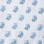 Baby Boy Golf Carts Sailor - Sleeve Pima Cotton Short Romper - Blissfully Lavender BoutiqueFeather Baby
