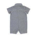 Baby Boy Organic Button Front Romper - Blissfully Lavender BoutiqueHope & Henry