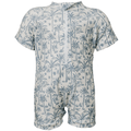 Baby Boy Palm Tree Zipper Swimsuit - Blissfully Lavender BoutiqueMebie Baby