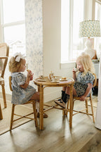 Baby Girl Blue Bunny Bloomer Set - Blissfully Lavender BoutiqueMebie Baby