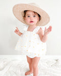 Baby Girl Dixie Dress Romper - Blissfully Lavender BoutiqueBailey's Blossoms