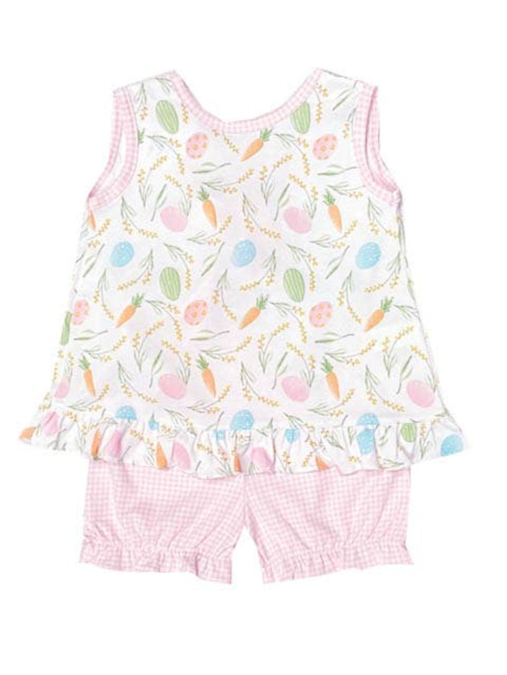 Baby Girl Easter Eggs Popover Set - Blissfully Lavender BoutiqueMarco and Lizzy