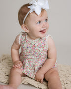 Baby Girl Mila Sleeveless Bubble Romper - Blissfully Lavender BoutiqueCuclie