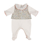 Baby Girl Organic Cotton Footie - Blissfully Lavender BoutiqueBebe Sweeny