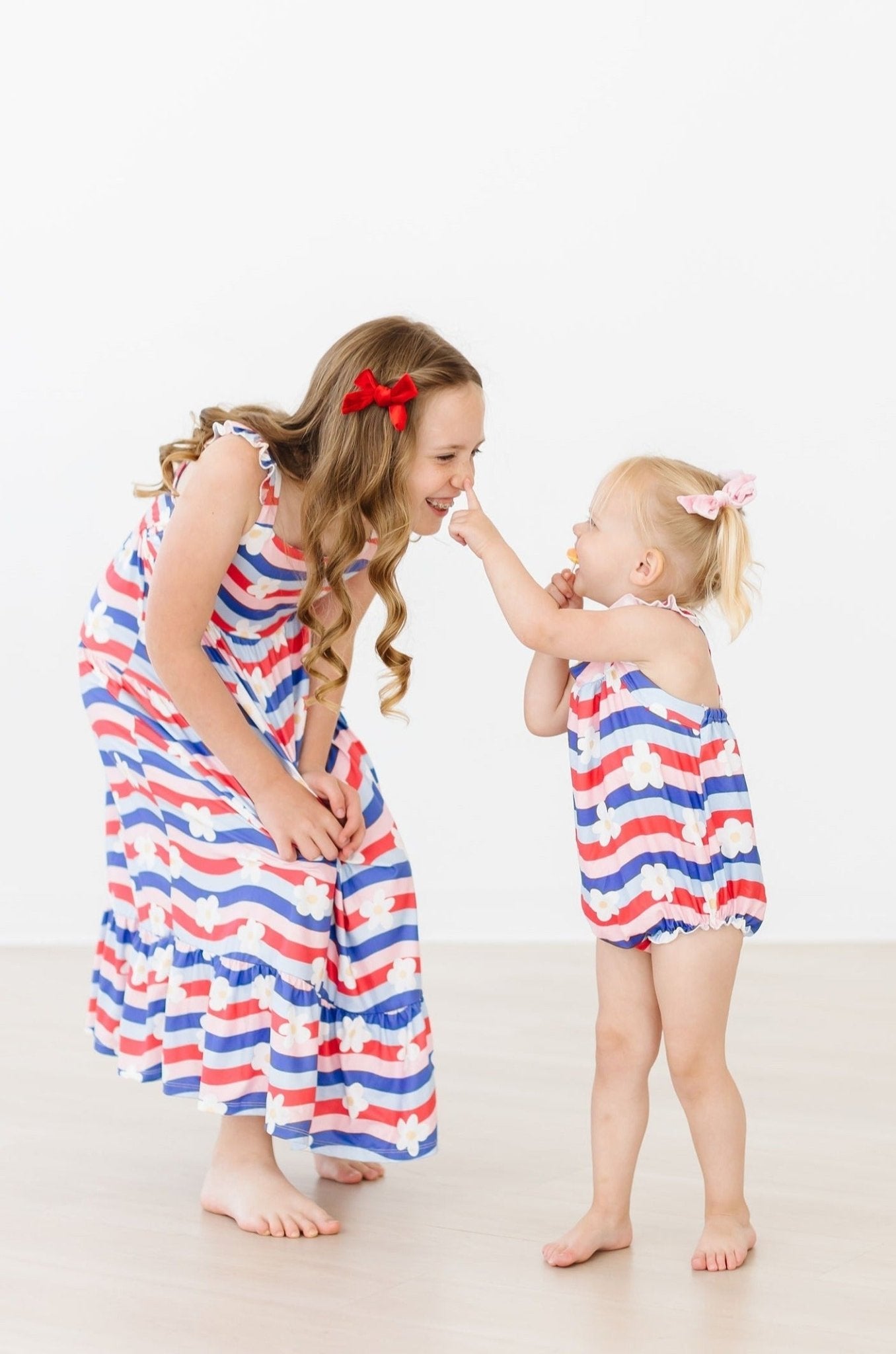 Baby Girl Ruffle Cross Back Romper - Blissfully Lavender BoutiqueMila & Rose ®