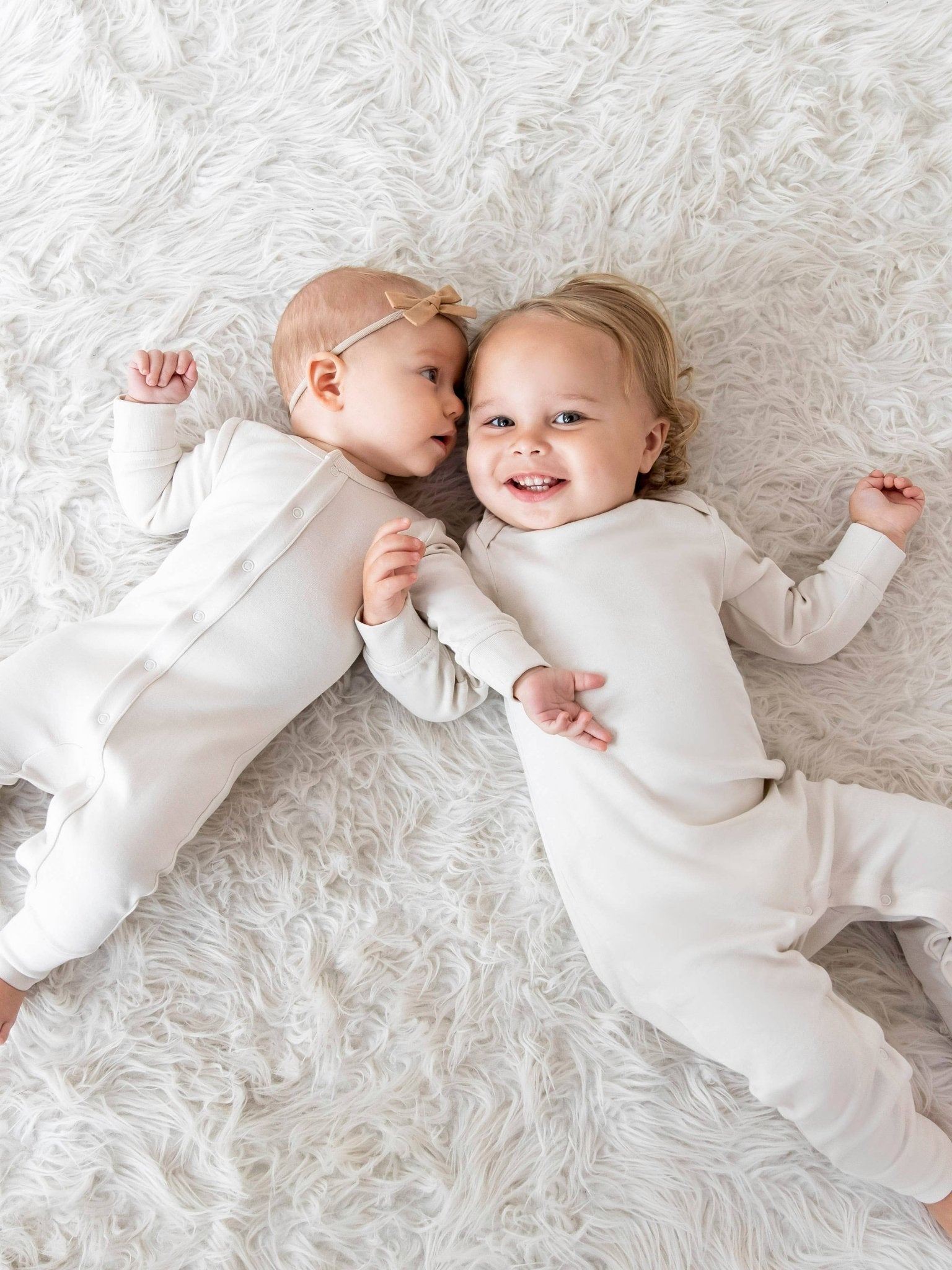 Baby Natural Aspen Romper - Blissfully Lavender BoutiqueColored Organics