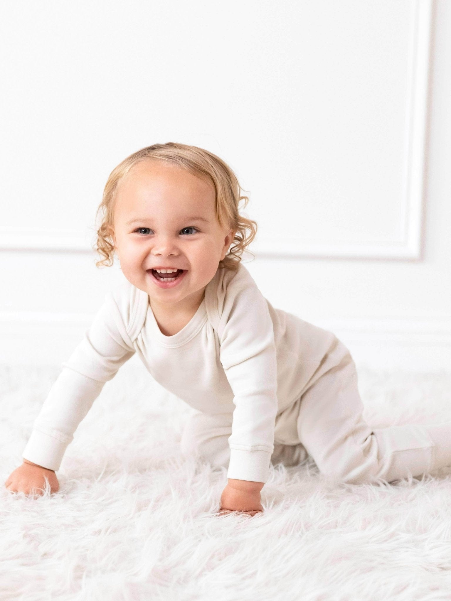 Baby Natural Aspen Romper - Blissfully Lavender BoutiqueColored Organics