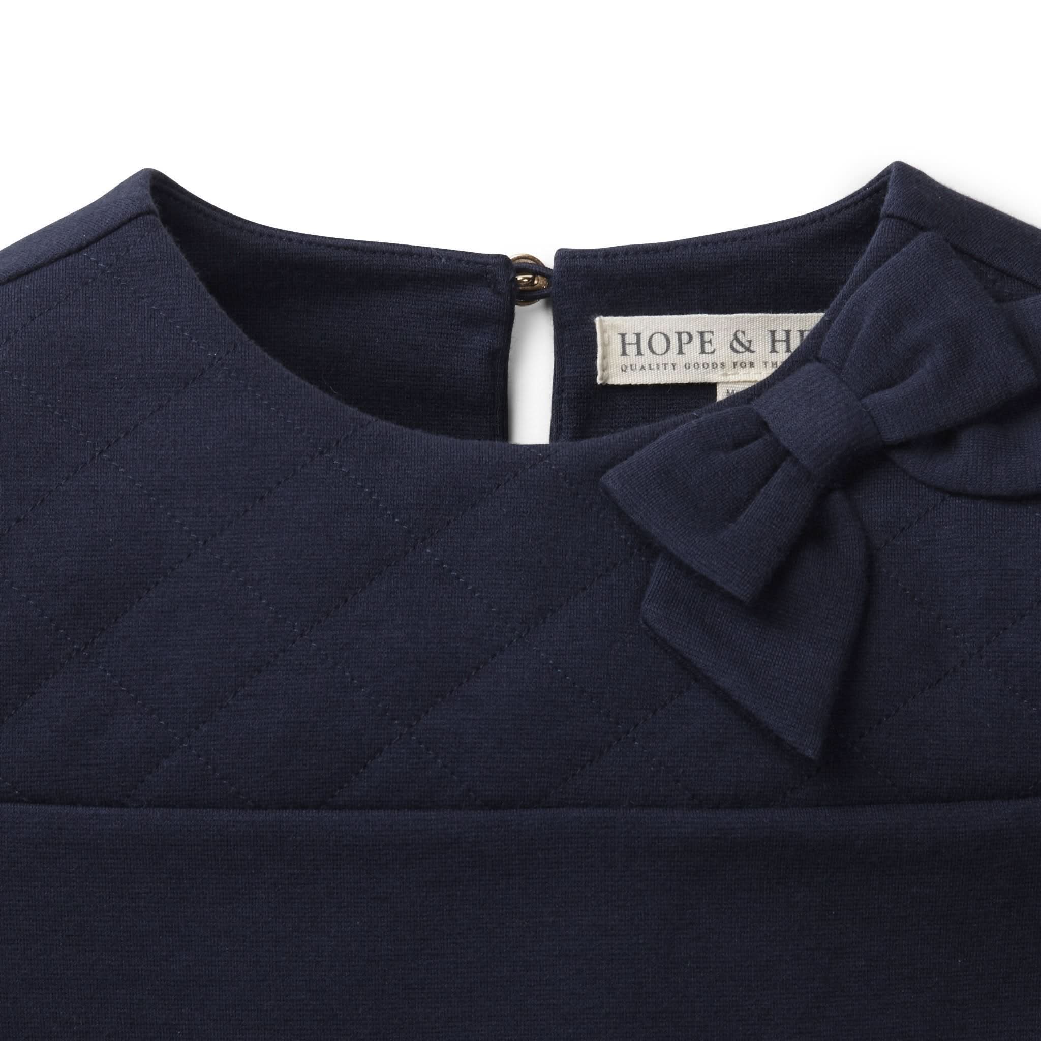 Baby Quilted Ponte Riding Dress - Blissfully Lavender BoutiqueHope & Henry