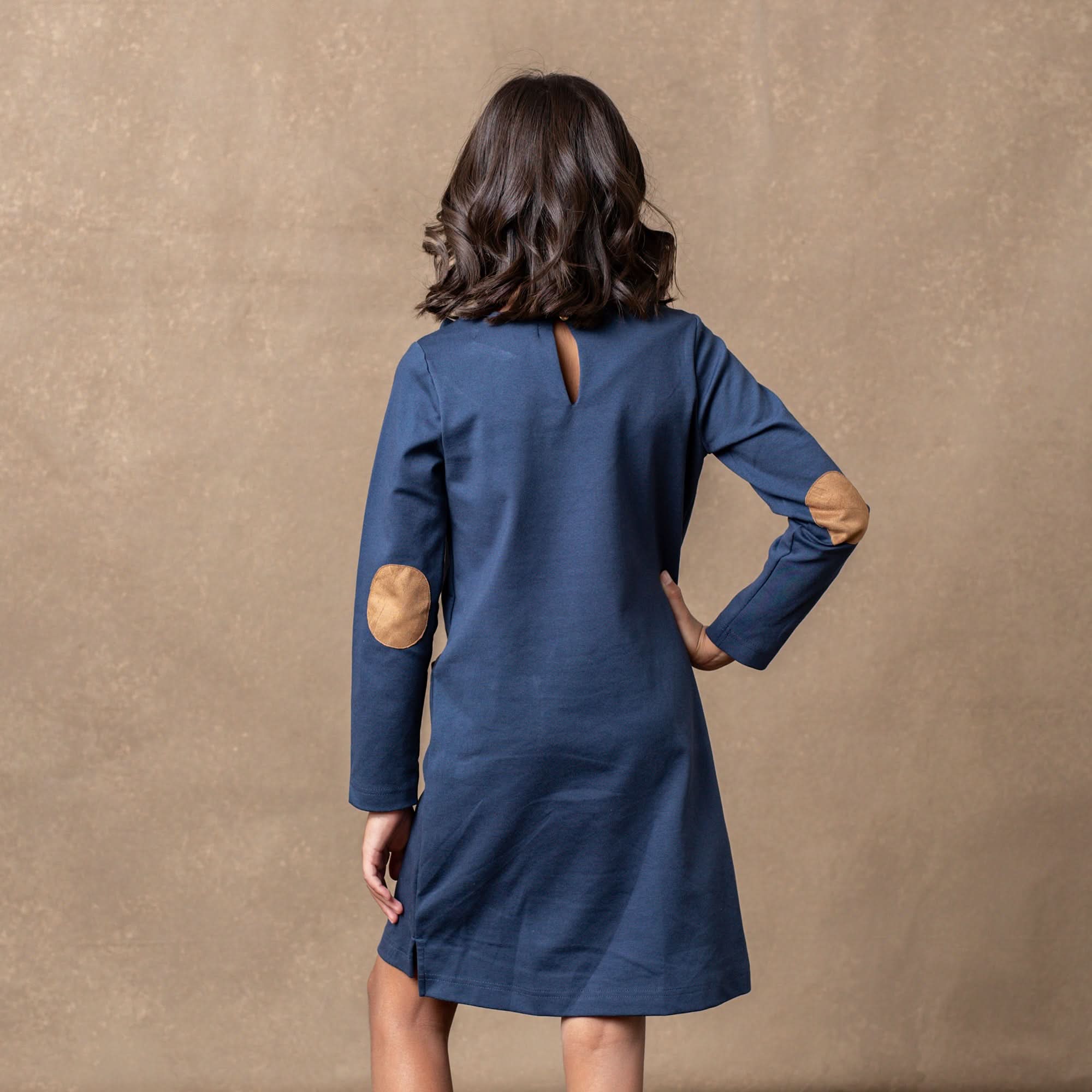 Baby Quilted Ponte Riding Dress - Blissfully Lavender BoutiqueHope & Henry