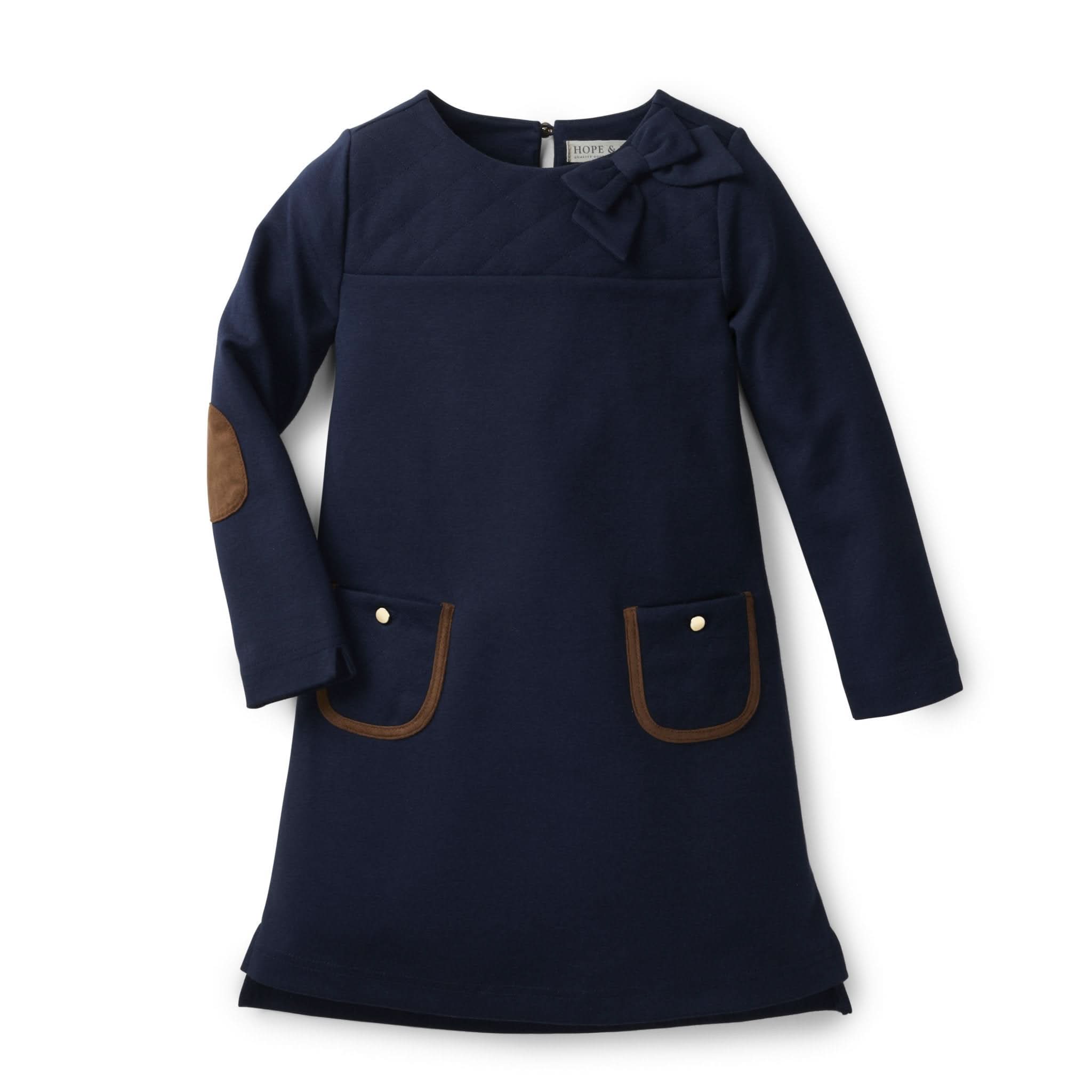Baby Quilted Ponte Riding Dress - Blissfully Lavender BoutiqueHope & Henry