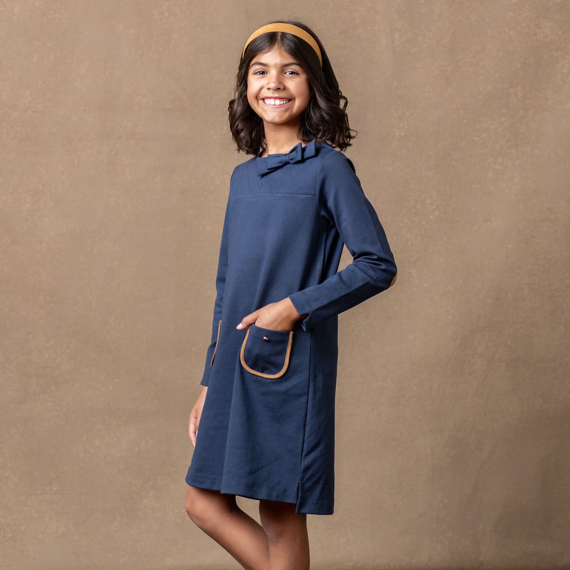 Baby Quilted Ponte Riding Dress - Blissfully Lavender BoutiqueHope & Henry