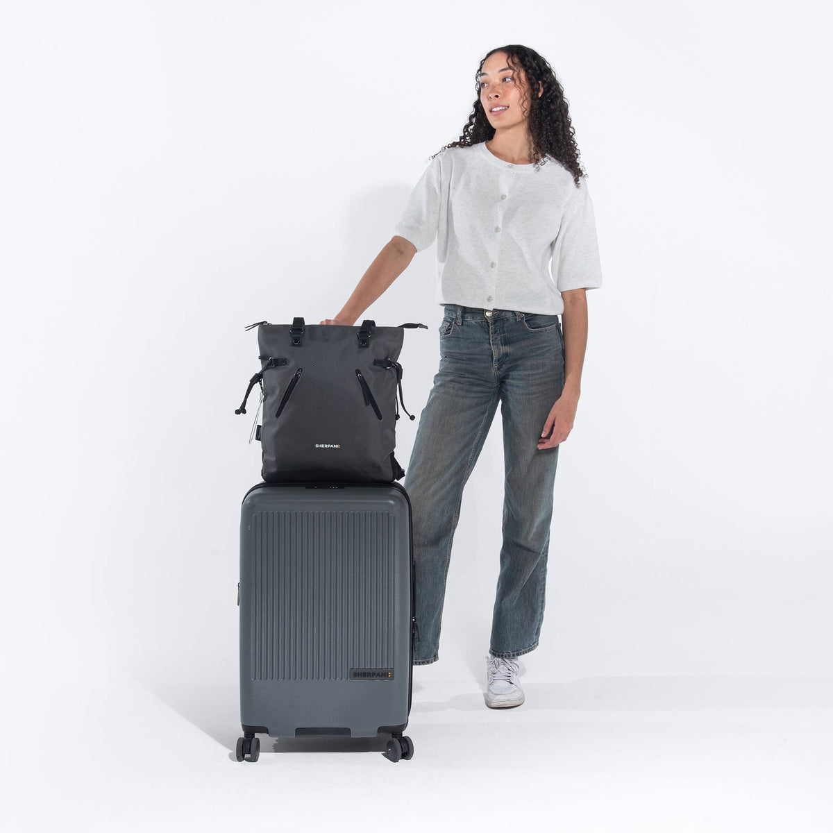 Tempest AT | Convertible Tote  - Carbon Black