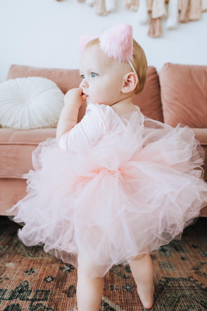 Ballet Pink 3/4 Tutu Leotard - Blissfully Lavender BoutiqueMila & Rose ®