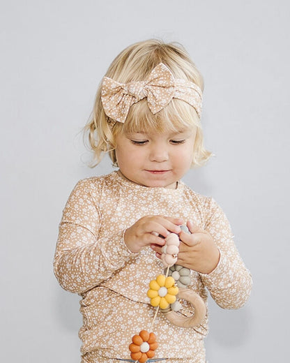 Bamboo Headband | Neutral Garden