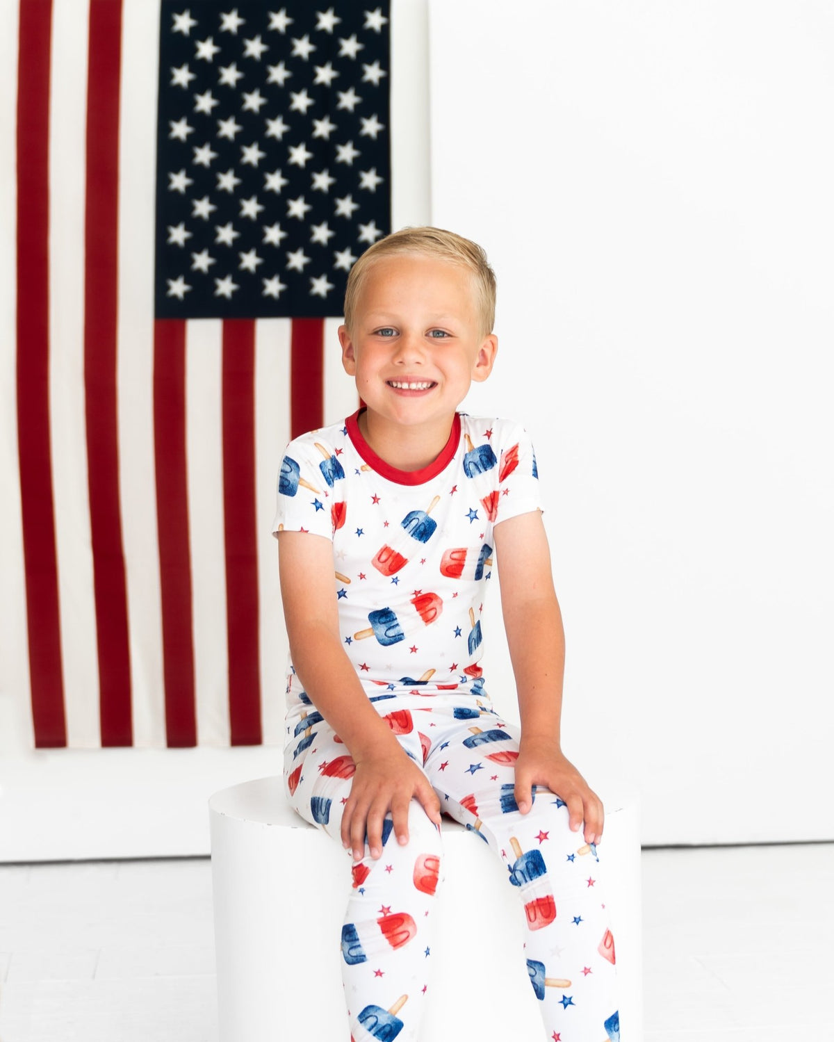 Bamboo Short - Sleeve Pajama Set - Blissfully Lavender BoutiqueHugga Babies