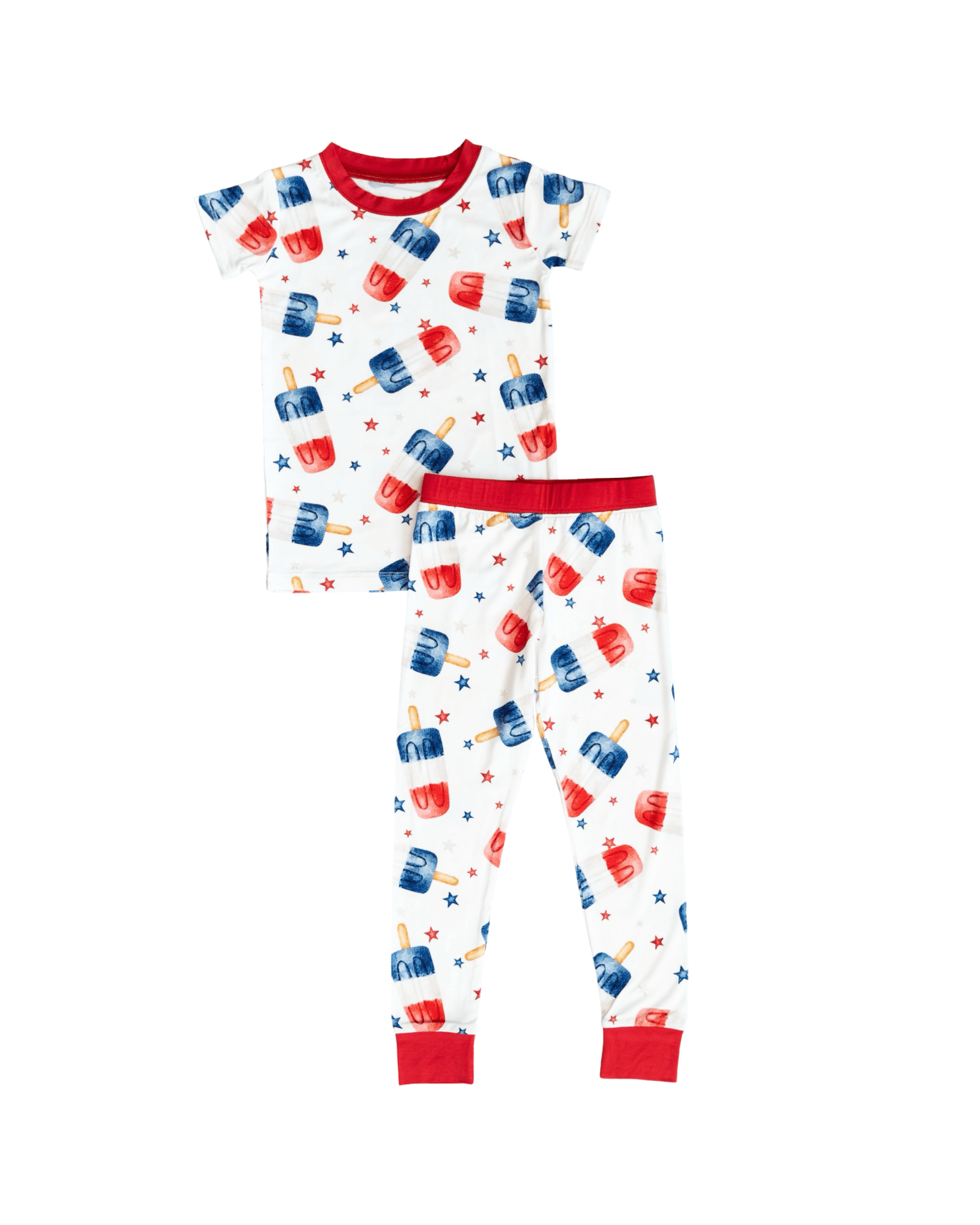 Bamboo Short - Sleeve Pajama Set - Blissfully Lavender BoutiqueHugga Babies