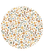 Girls Fall Flowers Bamboo Two Piece Lounge Set