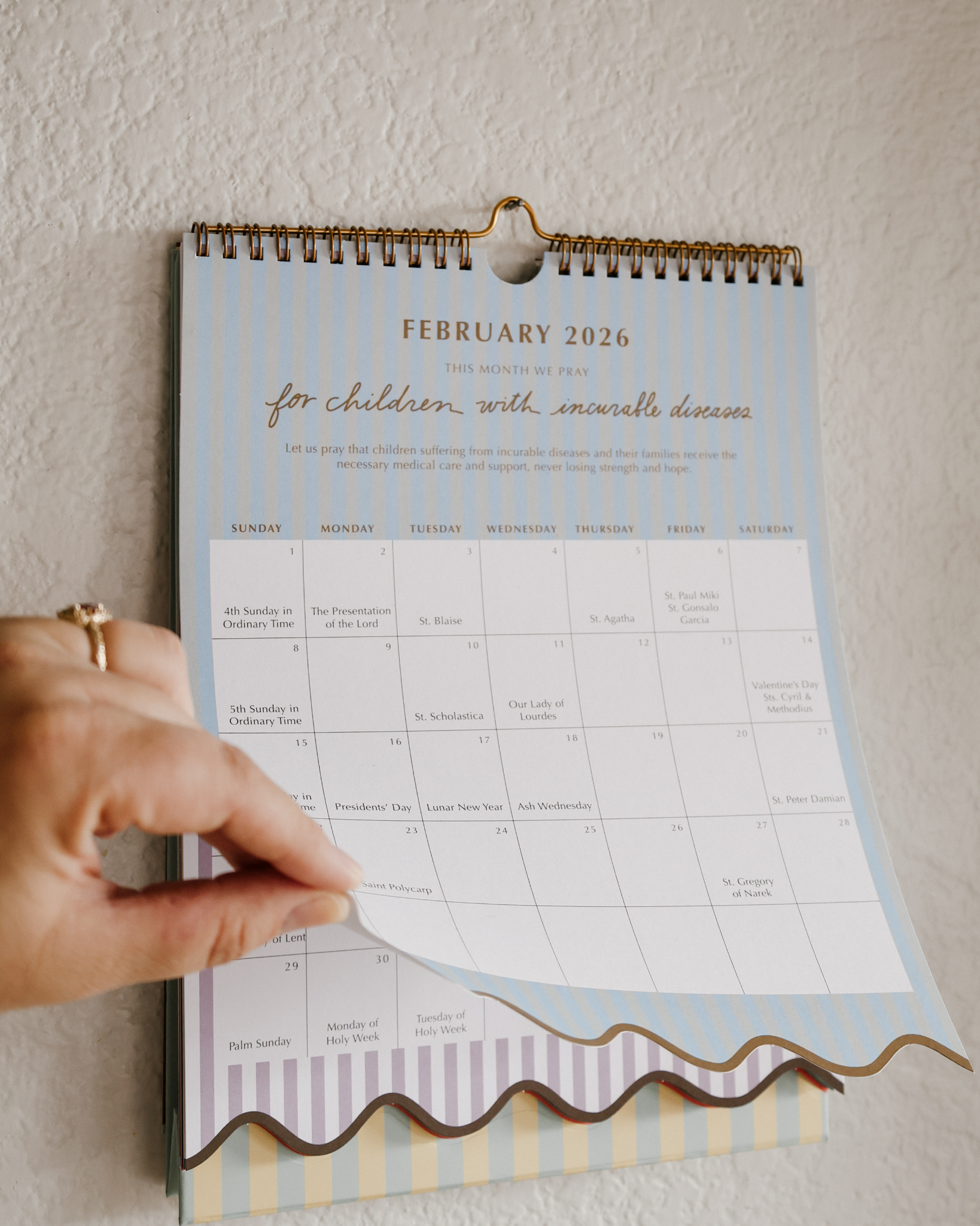 2026 Catholic Liturgical Calendar