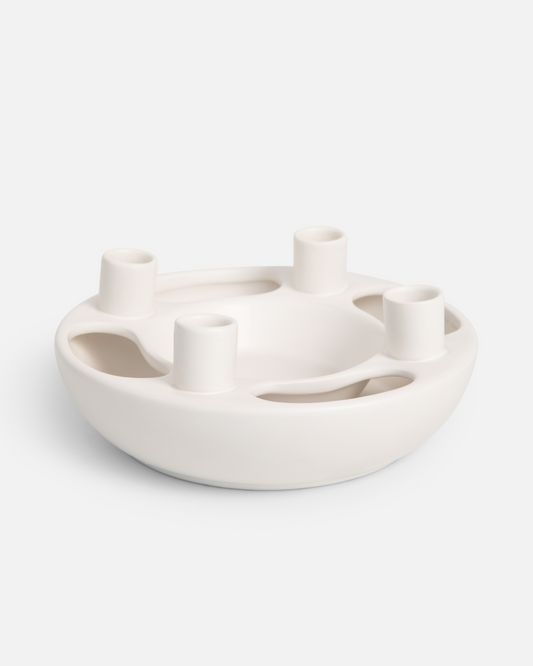 Modern Ceramic Advent Wreath