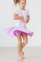 Beach Days Ruffle Pocket Tee - Blissfully Lavender BoutiqueMila & Rose ®