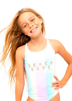 Girls Rainbow One-Piece Swimsuit