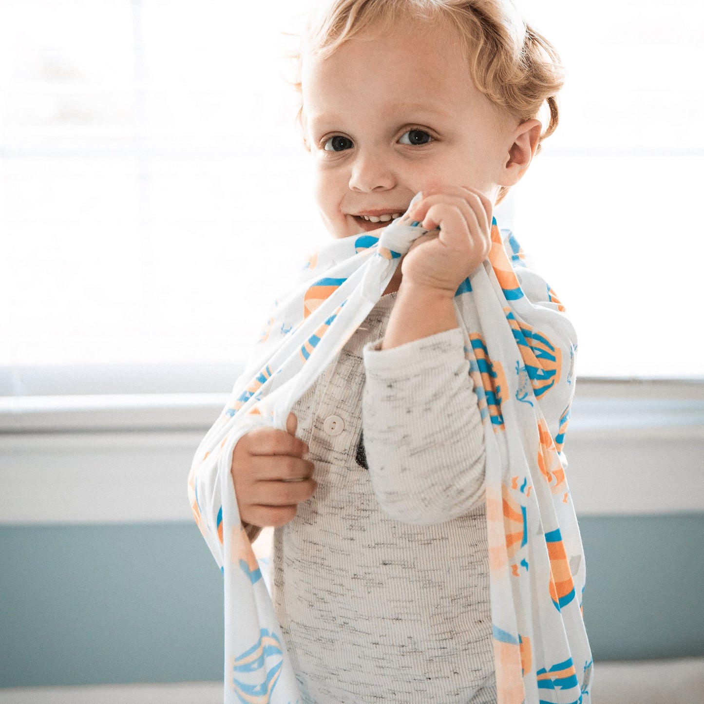 Bear and Hot Air Balloons Receiving Blankets - 2 Pack - Blissfully Lavender BoutiqueGoosewaddle® | Newborn Baby Blankets Toys Teethers Bibs & More