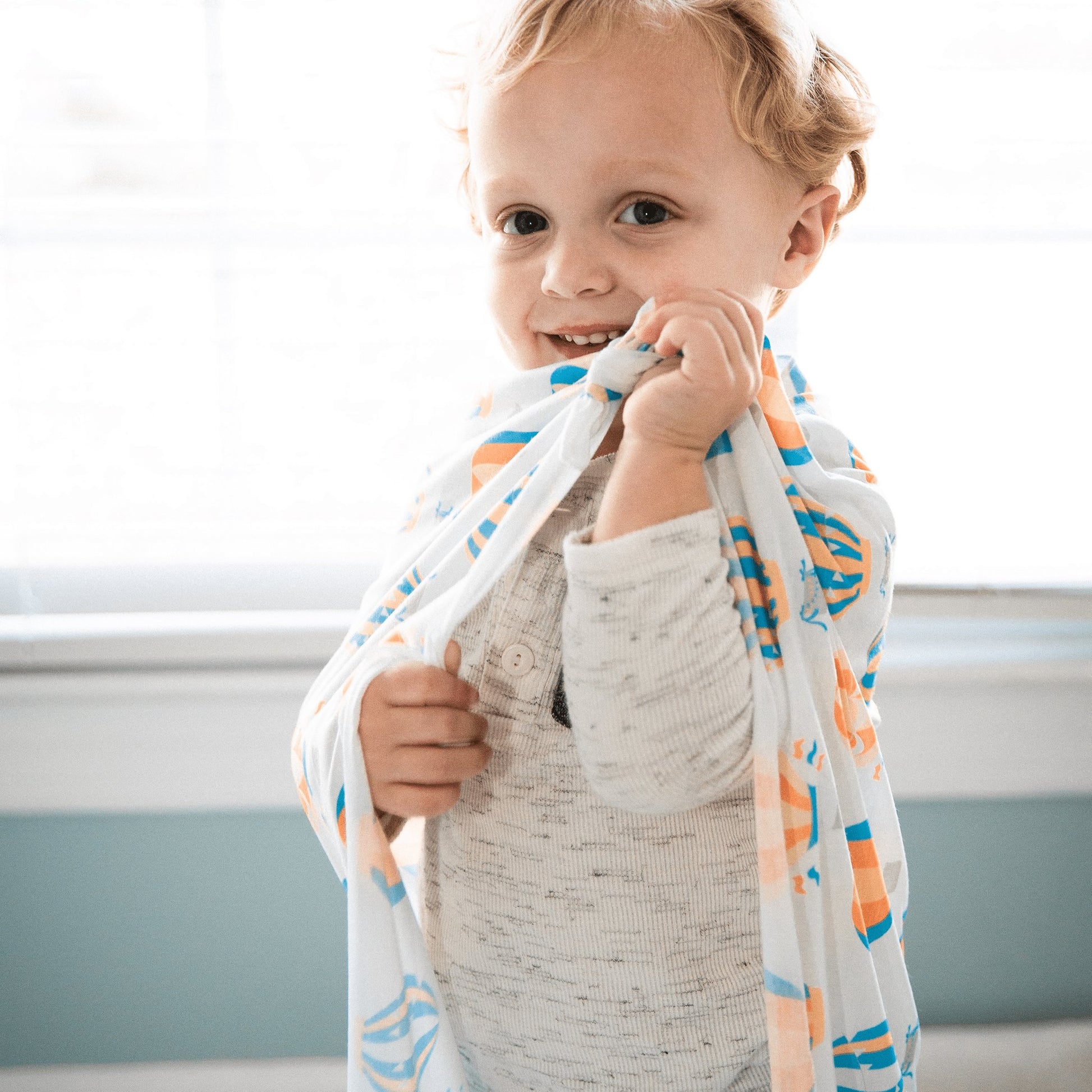 Bear and Hot Air Balloons Receiving Blankets - 2 Pack - Blissfully Lavender BoutiqueGoosewaddle® | Newborn Baby Blankets Toys Teethers Bibs & More