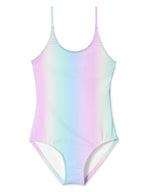 Rainbow Adjustable Straps Swimsuit