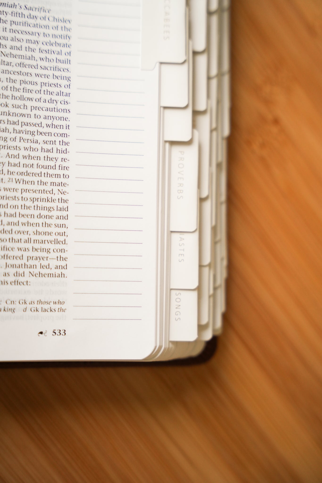 Catholic Bible Tabs – 73 Book Set