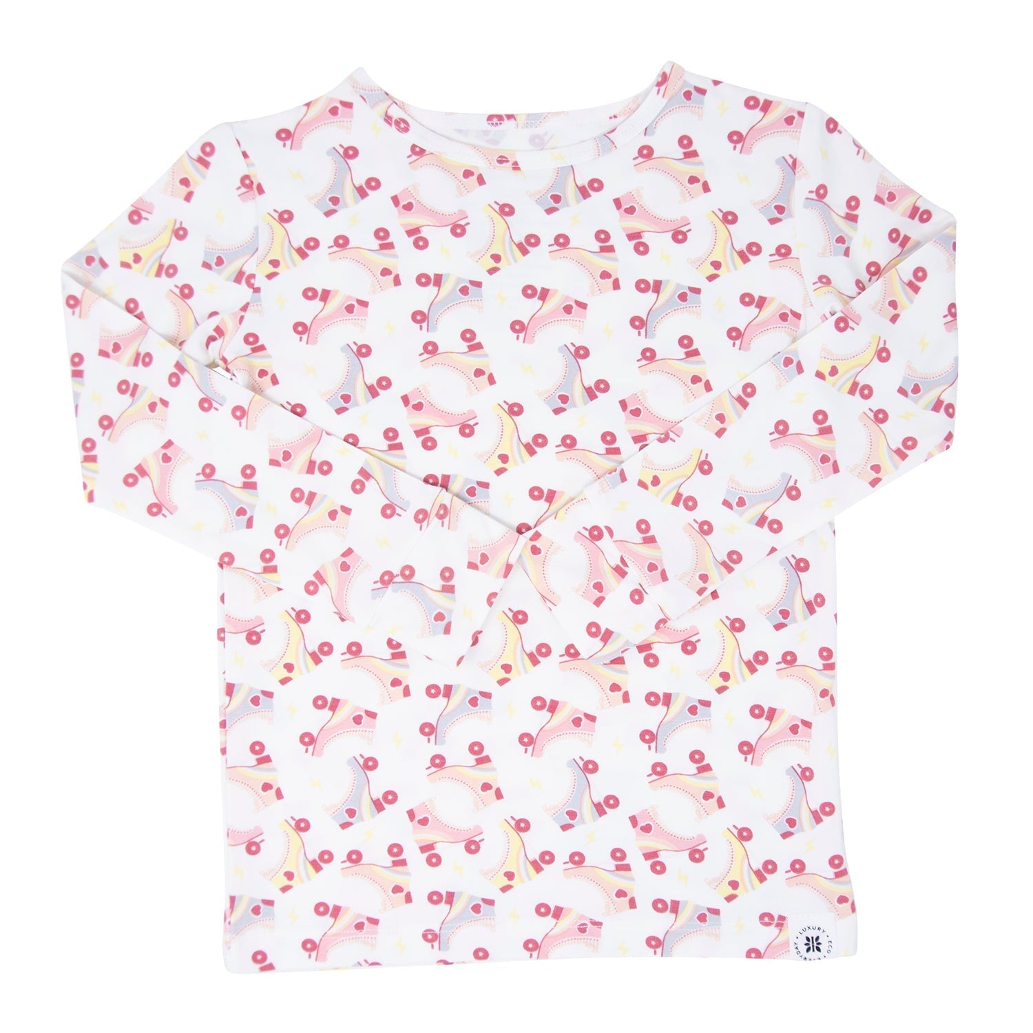 Girls Skates Baby Two Piece Pajama