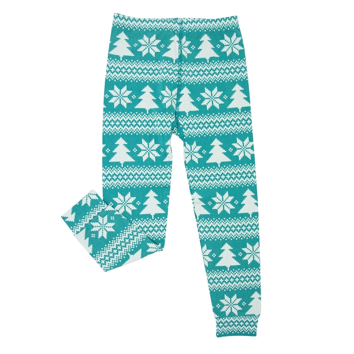 Kids Fair Isles Trees Pajama Set