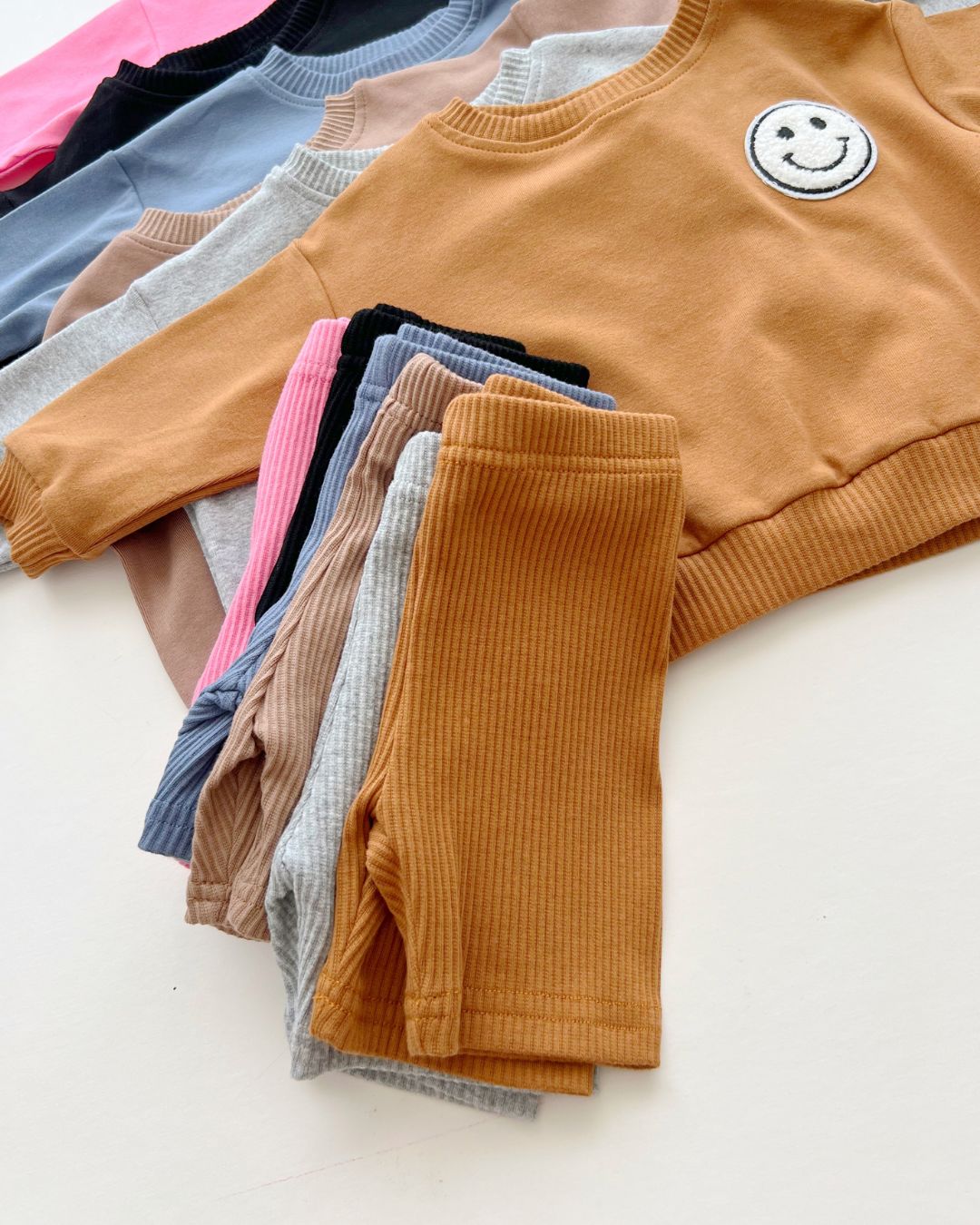 Girls Rush Biker Shorts Set