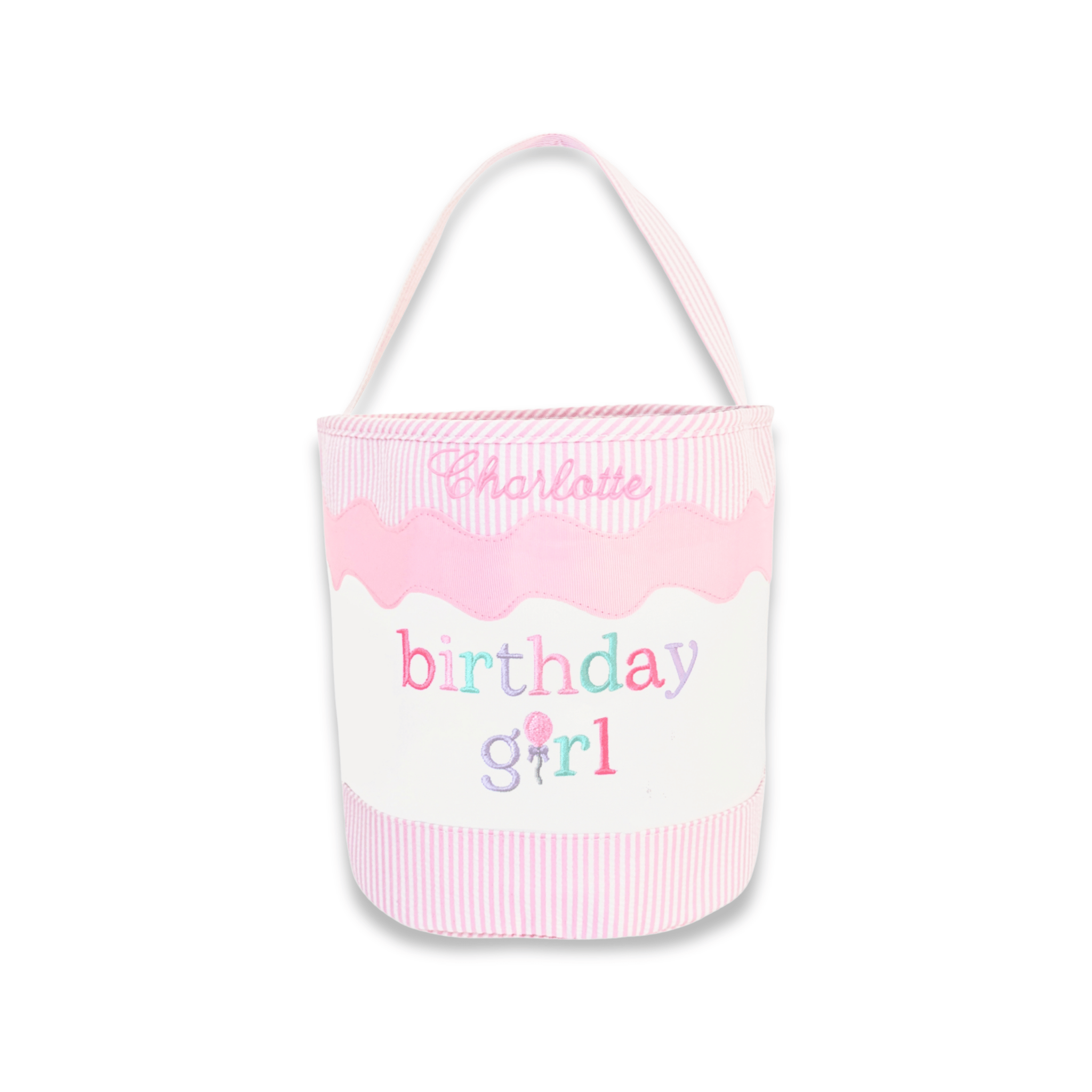 Birthday Girl Gift & Toy Tote - Blissfully Lavender BoutiqueBits & Bows