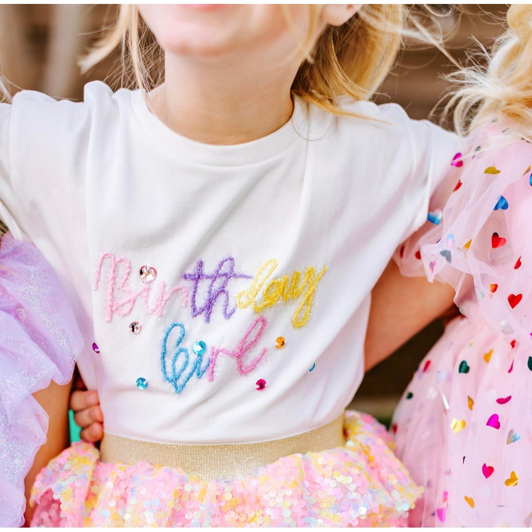 Birthday Girl Shirt - Blissfully Lavender BoutiqueThree Wildflower Designs