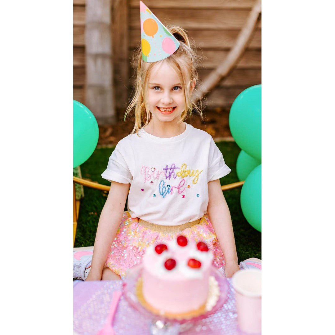 Birthday Girl Shirt - Blissfully Lavender BoutiqueThree Wildflower Designs