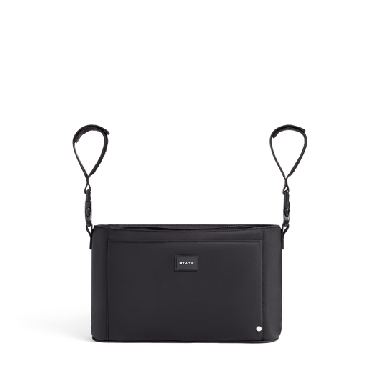 Black Stroller Organizer - Blissfully Lavender BoutiqueSTATE Bags