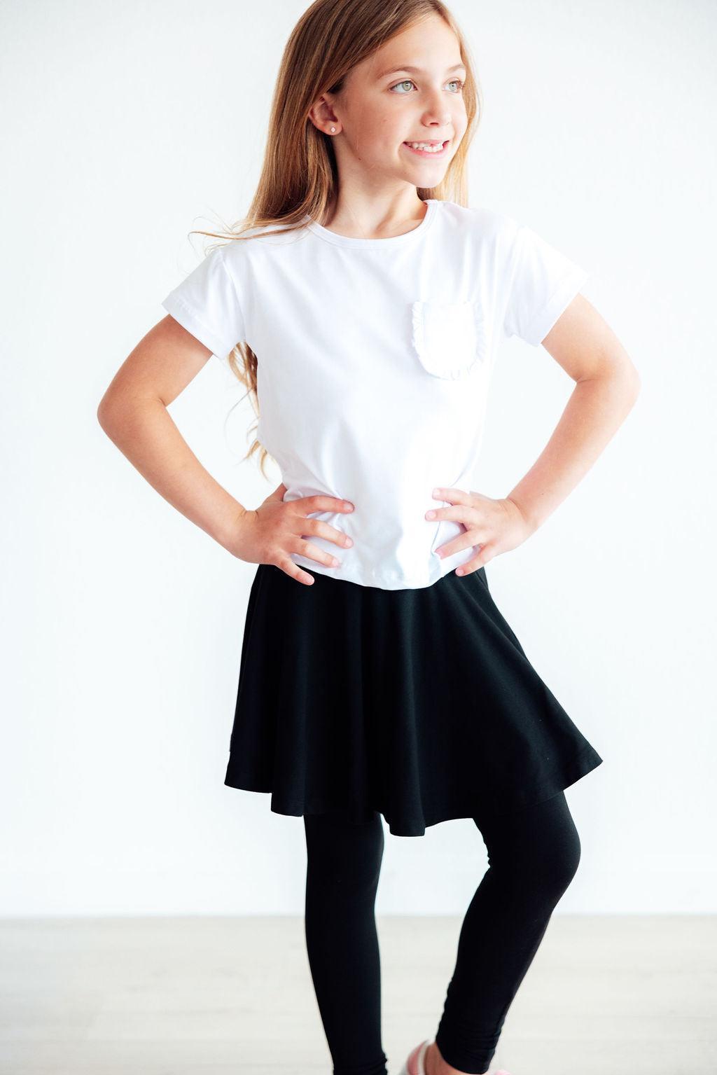 Black Twirl Skegging - Blissfully Lavender BoutiqueMila & Rose ®