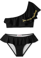 Black One Shoulder Bikini – You Can Be Anything